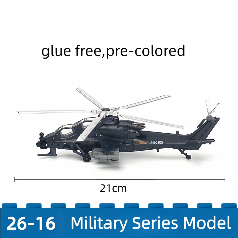 Rc Helicopter Bag - 1/72 Seri Militer Kreatif CAIC Z-10