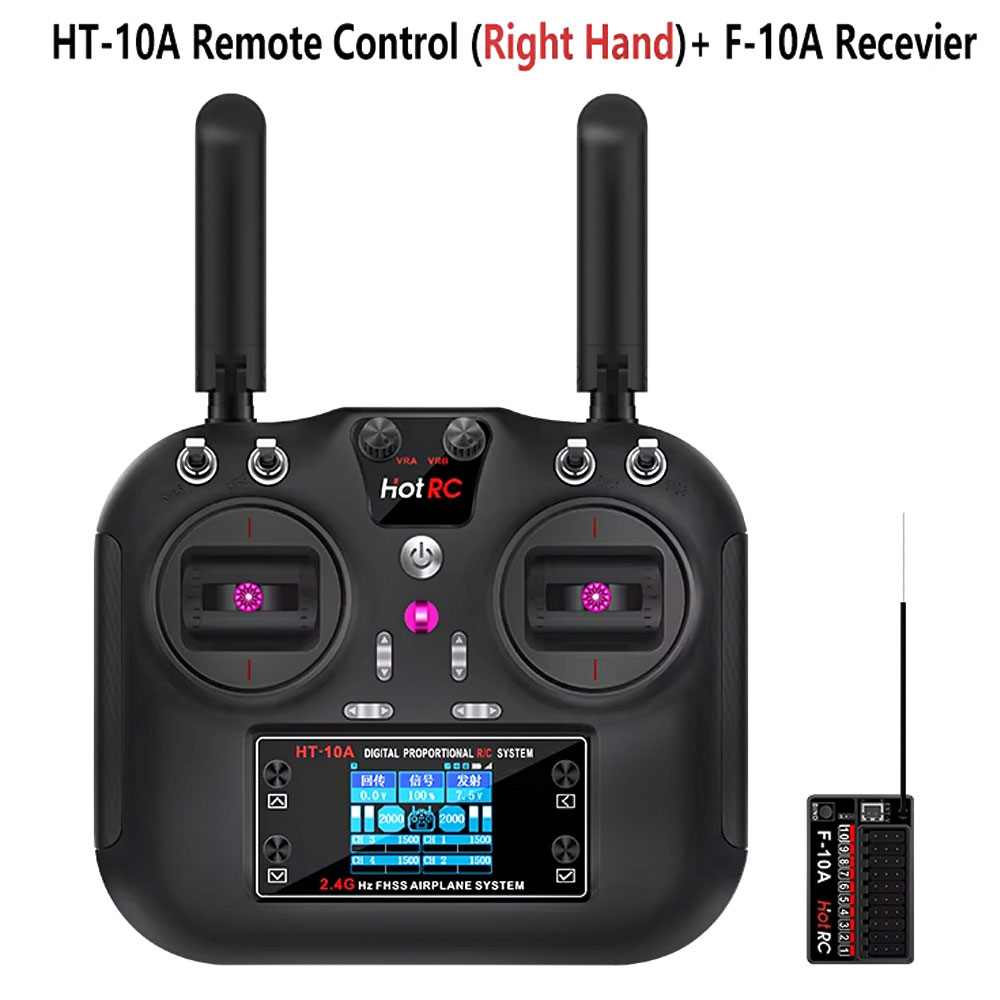 Rc Helicopter Remote Control - Hotrc HT-10A 2.4G 10CH Transmitter F10A
