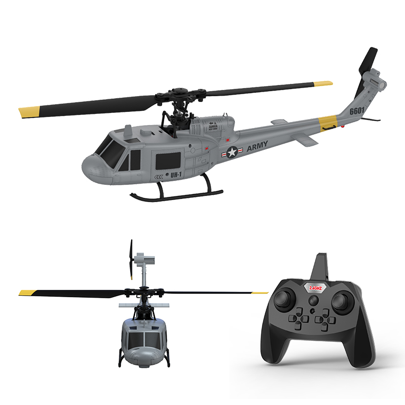 Rc Helicopter Large - Helikopter Simulasi Remote Control Huey 6601