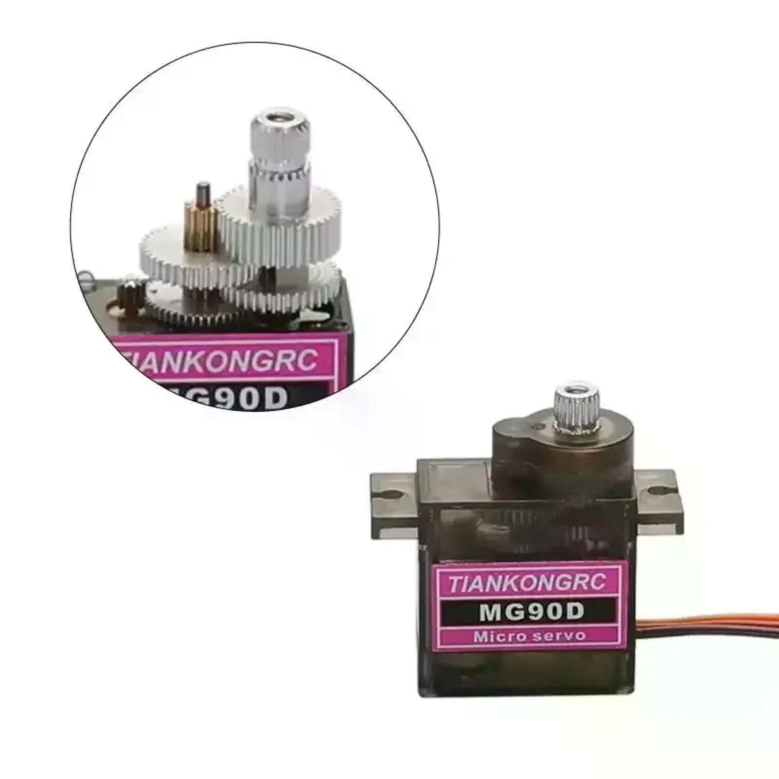 Rc Helicopter Remote Control - MG90D 9g Metal Gear Servo Torsi