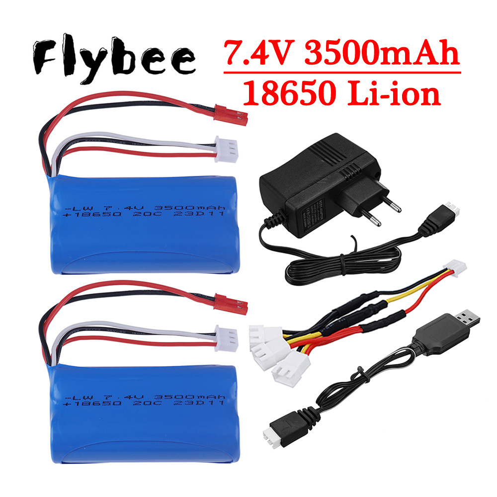 Rc Helicopter Charger - Baterai Li-ion 3000mAh ke 3500mAh yang
