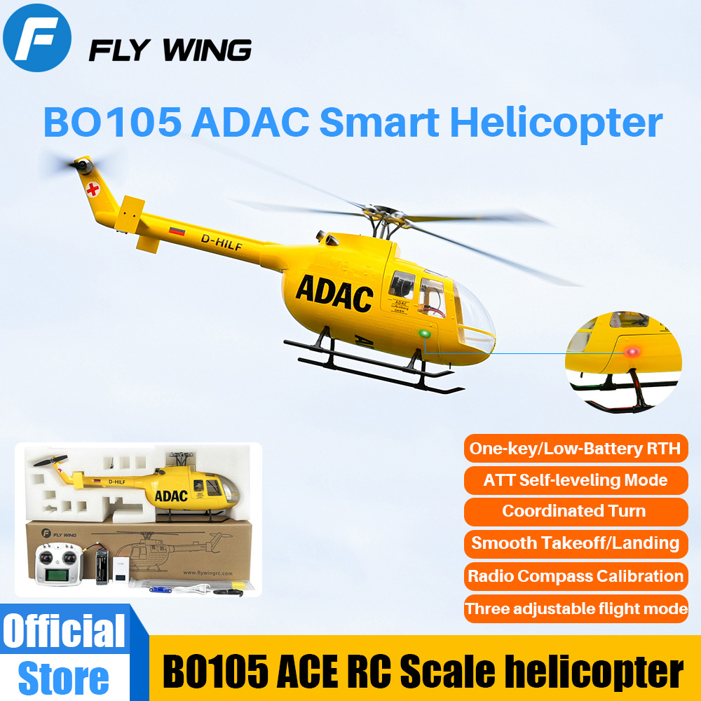 Helikopter Skala FLY WING BO10 - Rc Helicopter Charger ulasan dan harga