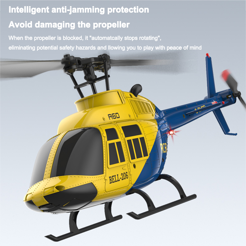 Helikopter RC A60 2.4G 6-Axis  - Rc Helicopter Nitro ulasan dan harga