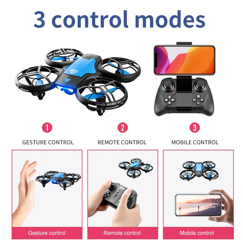 V8 Drone Mini Baru 4K Profesio - Rc Helicopter Mini ulasan dan harga
