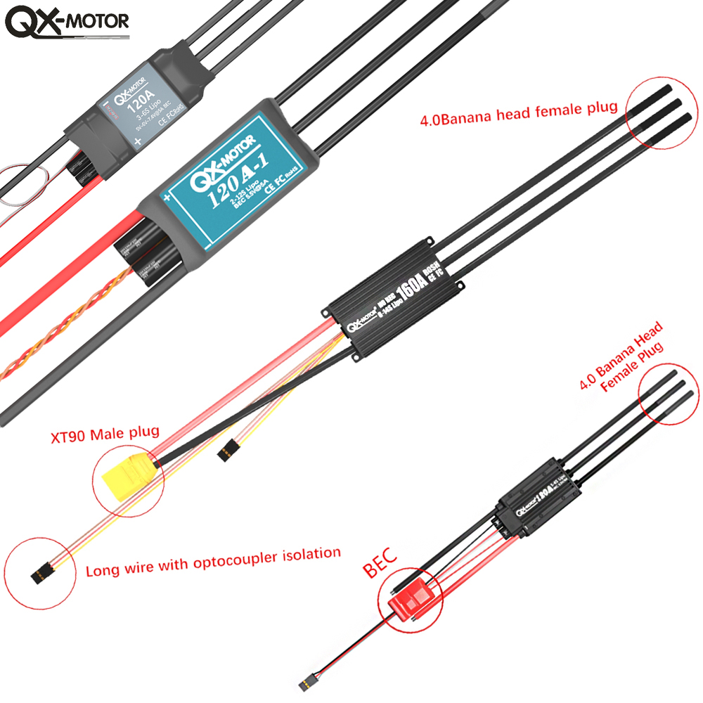 QX-MOTOR Seri ESC Tanpa Sikat  - Rc Helicopter Battery ulasan dan harga