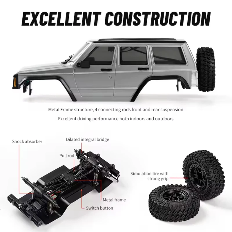 JJRC C8809 1/18 Mobil RC 2.4G  - Rc Helicopter Charger ulasan dan harga