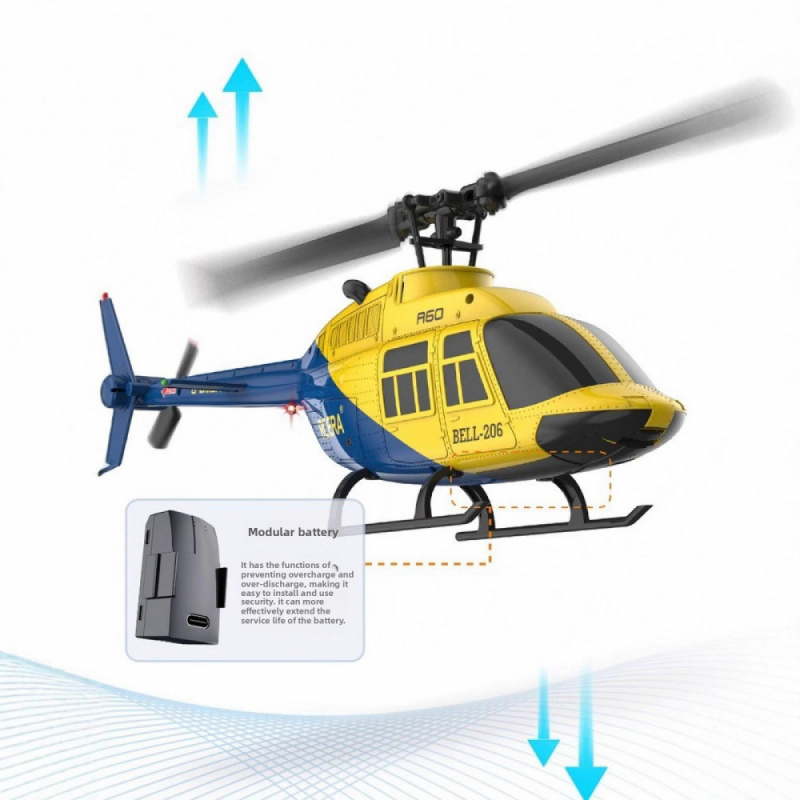 Helikopter RC ERA A60 dengan F - Rc Helicopter Electric ulasan dan harga