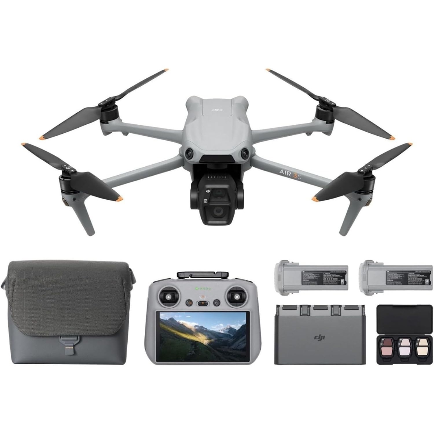 DJI Air 3S Fly More Combo (Rem - Dji Drone Air 3 ulasan dan harga
