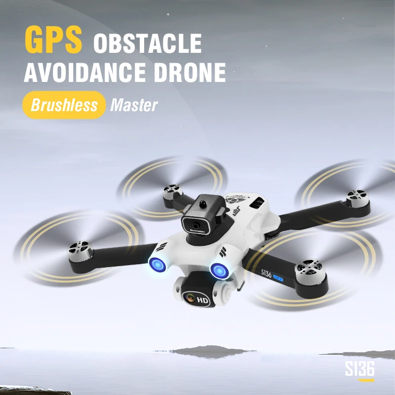 Drone S136 Pro Ultra Rc Drones - Rc Helicopter Electric ulasan dan harga